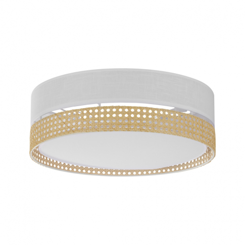 TK-LIGHTING SP. Z O.O. - BOHO WHITE LAMPA SUFITOWA 3 PŁ 450 - 6536