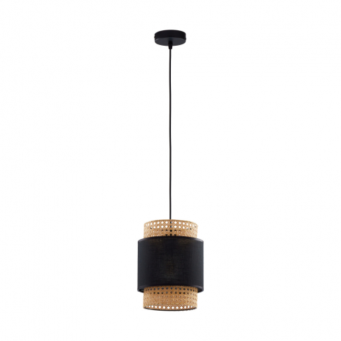 TK-LIGHTING SP. Z O.O. - BOHO BLACK LAMPA WISZĄCA 1 PŁ 200 - 6540