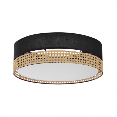 TK-LIGHTING SP. Z O.O. - BOHO BLACK LAMPA SUFITOWA 3 PŁ 450 - 6548