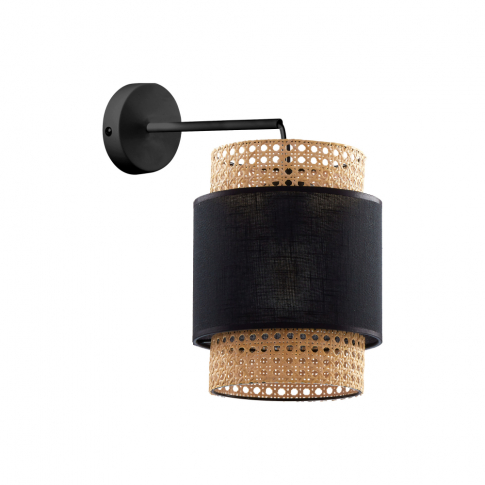 TK-LIGHTING SP. Z O.O. - BOHO BLACK KINKIET 1 PŁ - 6550