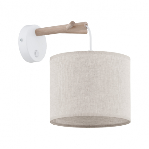 TK-LIGHTING SP. Z O.O. - ALBERO LINEN KINKIET 1 PŁ - 6555