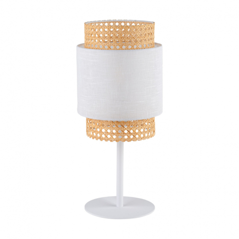 TK-LIGHTING SP. Z O.O. - BOHO WHITE LAMPKA NOCNA 1 PŁ - 6565