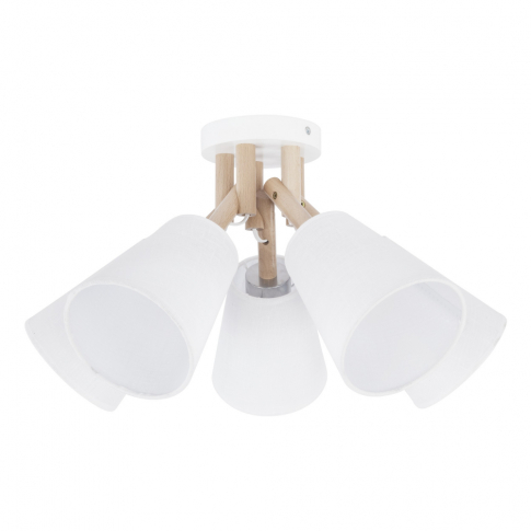 TK-LIGHTING SP. Z O.O. - VAIO WHITE LAMPA SUFITOWA 5 PŁ. - 666