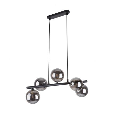 TK-LIGHTING SP. Z O.O. - ESTERA BLACK LAMPA WISZĄCA 5 PŁ - 6707