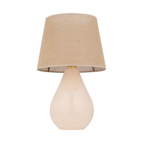 TK-LIGHTING SP. Z O.O. - LACRIMA ECRU LAMPKA NOCNA 1 PŁ - 5436