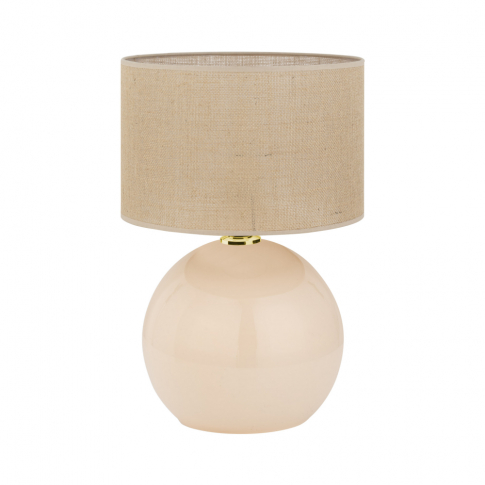 TK-LIGHTING SP. Z O.O. - PALLA ECRU LAMPKA NOCNA 1 PŁ - 5437