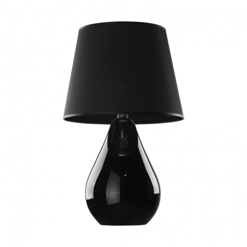 TK-LIGHTING SP. Z O.O. - LACRIMA BLACK LAMPKA NOCNA 1 PŁ - 5444