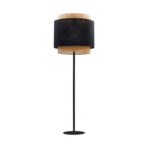 TK-LIGHTING SP. Z O.O. - BOHO BLACK LAMPA PODŁOGOWA1 PŁ - 5568