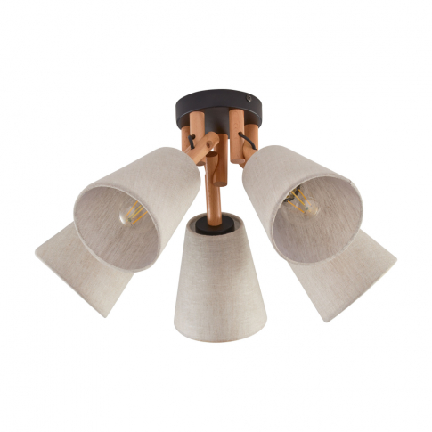 TK-LIGHTING SP. Z O.O. - VAIO NATURE LAMPA SUFITOWA 5 PŁ. - 575