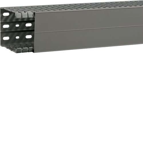 HAGER - KANAŁ GRZEBIENIOWY 100x80 szary wys=100mm szer=80mm pcv (szt=2mb /opak=16m) - BA7A100080