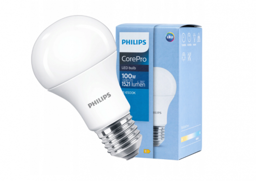 SIGNIFY ŹRÓDŁA - ŻARÓWKA LED E27 A60 10W 1521LM 6500K COREPRO LEDBULB - 8720169169258