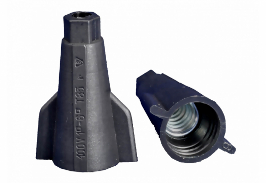 SIMET - ZŁĄCZKA SKRĘTNA UNIWERSALNA 1MM2 DO 6MM2 CZARNA ZSE1-1.0/6.0 - 43814207