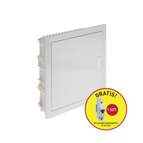 LEGRAND - ROZDZ. RWN 1X12 DRZWI METALOWE + 1 SZT RX3 1P B 16A - 602431P