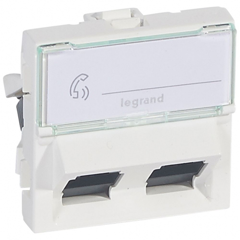 LEGRAND - GNIAZDO 1XRJ45 KAT6 UTP MOSAIC - 076504