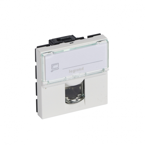 LEGRAND - GNIAZDO KOMPUTEROWE POJEDYNCZE 2M RJ45 KAT. 5E UTP - 076554