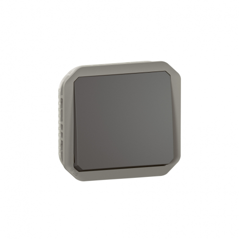 LEGRAND - PRZYCISK JEDNOBIEGUNOWY MECHANIZM 10 A - 250 V~ ANTRACYT PLEXO - 069810L