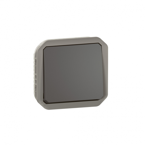 LEGRAND - ŁĄCZNIK SCHODOWY MECHANIZM 10AX - 250 V~ ANTRACYT PLEXO - 069801L