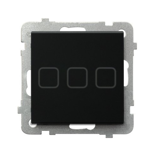 OSPEL - Łącznik dotykowy potrójny z podświetleniem ŁPD-13RS/m/79 - ŁPD-13RS/m/79
