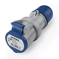 SCAME - GNIAZDO PRZENOŚNE 16A 2P+Z 230V IP44 OPTIMA  - 313.1643