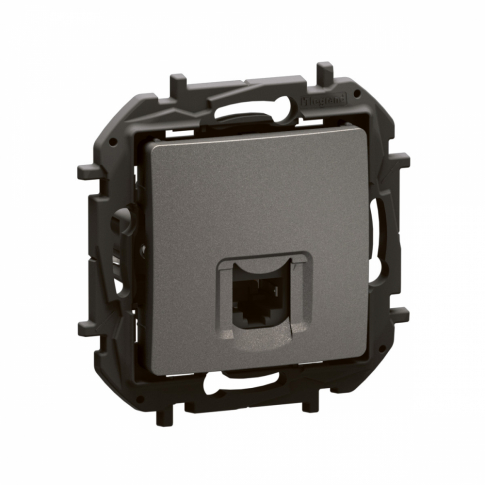 LEGRAND - NOWE NILOE - GNIAZDO RJ45 KAT. 6 STP STALOWE - NP4303MG