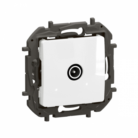 LEGRAND - NOWE NILOE - GNIAZDO TV ZAKOŃCZENIOWE - MĘSKIE 10 DB BIAŁE - NP4104WH