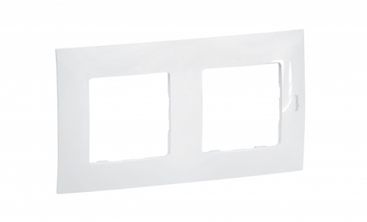 LEGRAND - NOWE NILOE - RAMKA PODWÓJNA BIAŁA (WHITE) - NP112WH