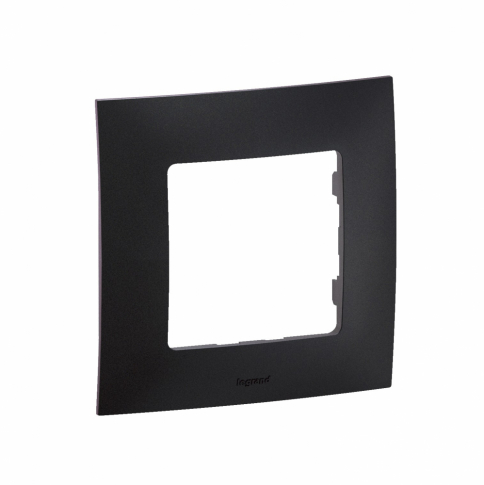 LEGRAND - NOWE NILOE - RAMKA POJEDYNCZA CZARNA (BLACK) - NP111BK