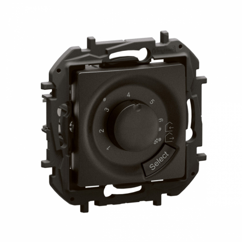 LEGRAND - NOWE NILOE - TERMOSTAT DO OGRZEWANIA PODŁOGOWEGO CZARNY - NP671BK