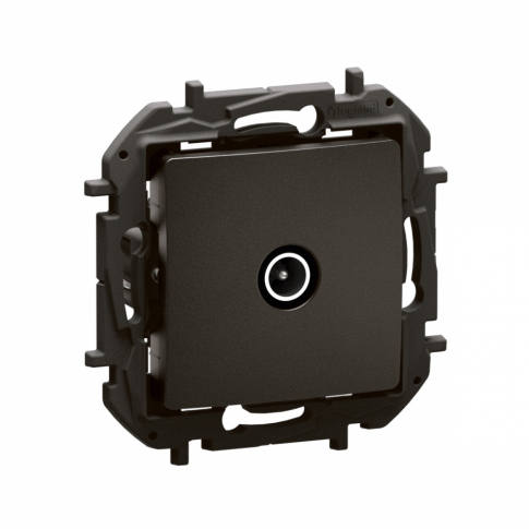 LEGRAND - NOWE NILOE - GNIAZDO TV KOŃCOWE TYPU GWIAZDA 1,5 DB CZARNE - NP4103BK