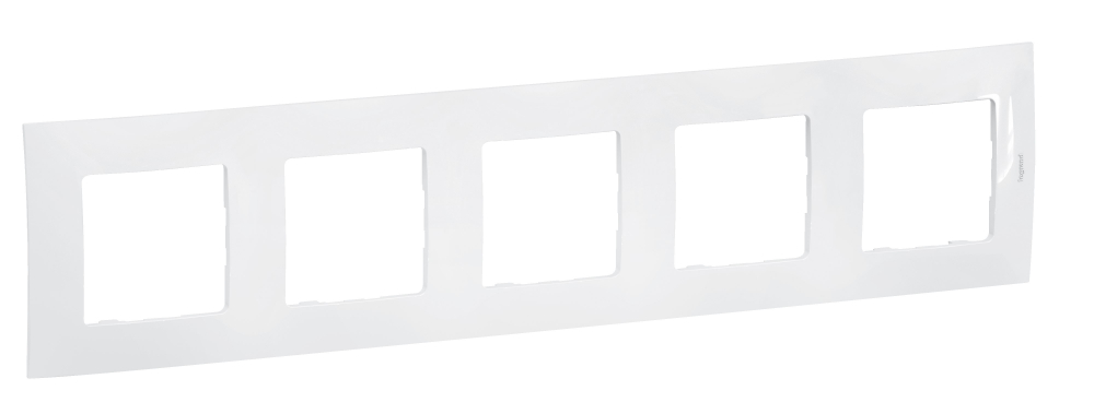 LEGRAND - NOWE NILOE - RAMKA PIĘCIOKROTNA BIAŁA (WHITE) - NP115WH