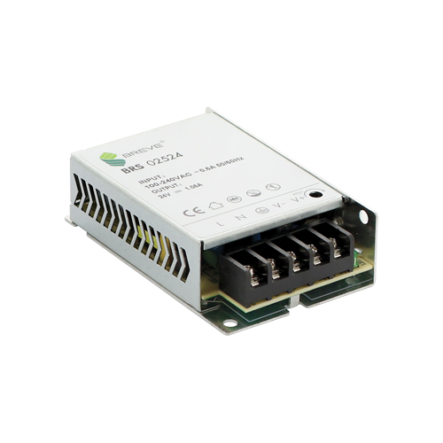 BREVE - ZASILACZ IMPULSOWY BRS 230/24V 1,05A 25,2W MODUŁOWY DO WBUDOWANIA, UZAS: 85-264V AC - 17000-1876