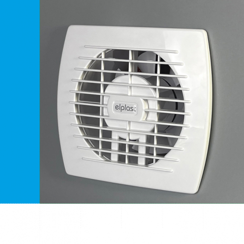S&I - WENTYLATOR DOMOWY EOL 120B STANDARD, FI 120 MM, KOLOR BIAŁY - 84900927