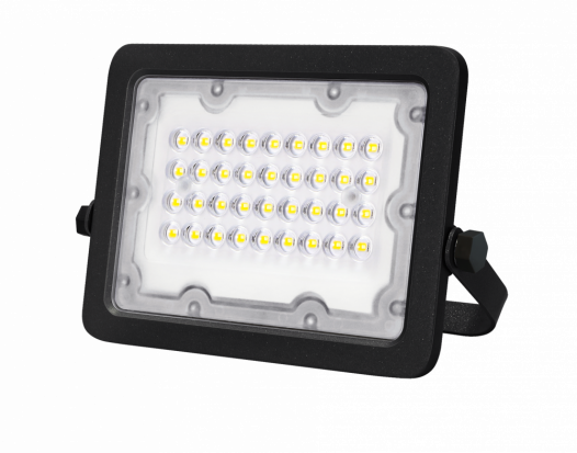 BESTSERVICE - NAŚWIETLACZ LED GALAXI 30W 3000LM 4000K IP65 CZARNY - LFL230