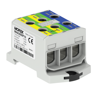 MOREK - Złączka OTL-PEN 50-3 2xżół.ziel./nieb. 3xAl/Cu 1,5-50mm2 1000V AC/1500V DC Złącze uniwersalne - MAA3050P10