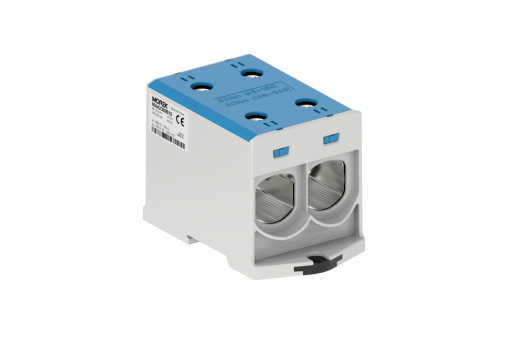 MOREK - Złączka 300-2 niebieski 2xAl/Cu 95-300mm2 1000V AC/1500V DC Zacisk uniwersalny - MAA2300B10