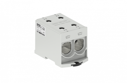 MOREK - Złączka 300-2 szara 2xAl/Cu 95-300mm2 1000V AC/1500V DC Zacisk uniwersalny - MAA2300A10