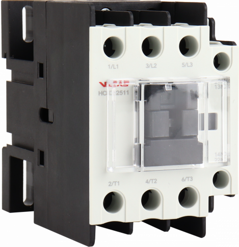 KKLN - Stycznik mocy 18A AC-3 3P 1NO+1NC 230V AC - VCS-HC5-D-18-11-230