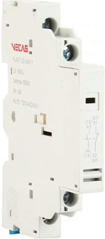 KKLN - Styk pomocniczy HJM7-32 1NO+1NC - VCS-HJM7-32-AN11