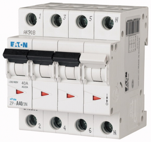 EATON - ROZŁĄCZNIK IZOLACYJNY 63A 4 BIEGUNY ZP-A63/3N - 284909