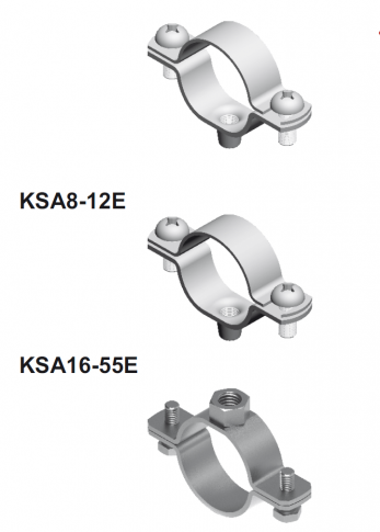 BAKS - Obejma kablowa KSA8  - 805108