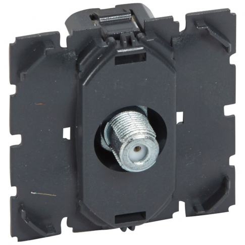 LEGRAND - GNIAZDO ANTENOWE TV WKRĘCANE TYP F 0-2400 MHZ CELIANE - 067380