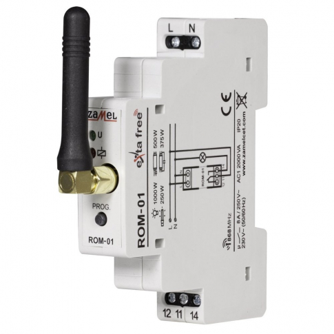 ZAMEL - RADIOWY ODBIORNIK MODUŁOWY 1-KANAŁOWY EXF10000041. - EXF10000041