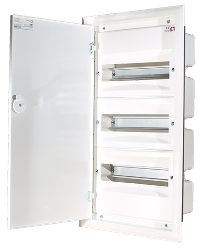 ETI - ROZDZIELNIA METALOWA PODTYNKOWA IP40 3X12 MOD ERP12-3 - 001101204