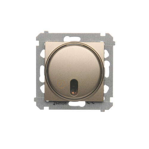 KONTAKT SIMON - Łącznik z opóźnieniem wyłaczenia (moduł) 20-500 W; złoty mat - DWC10T.01/44