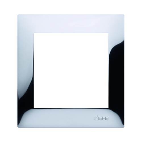 KONTAKT SIMON - RAMKA POJEDYNCZA UNIWERSALNA IP20/IP44 CHROM SIMON 54 - DR1/63