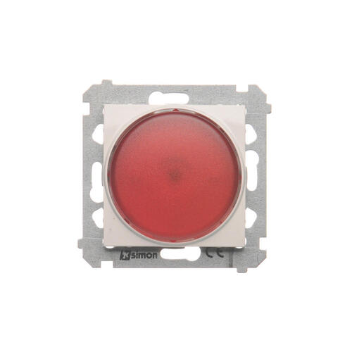 KONTAKT SIMON - Sygnalizator świetlny LED – światło czerwone (moduł) 230V~; biały - DSS2.01/11