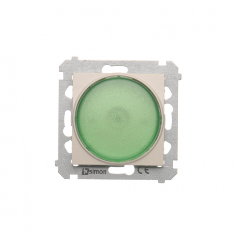 KONTAKT SIMON - Sygnalizator świetlny LED – światło zielone (moduł) 230V~; kremowy - DSS3.01/41