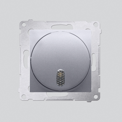 KONTAKT SIMON - Dzwonek elektroniczny (moduł) 8–12 V~; srebrny mat - DDT1.01/43