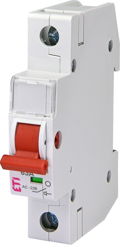 ETI - ROZŁĄCZNIK IZOLACYJNY 63A SV 163 1P 63A - 002423114
