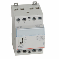 LEGRAND - STYCZNIK MODUŁOWY 40A AC1 4 BIEGUNY 4NO STEROWANIE 230V AC CICHY SM340S - 412562